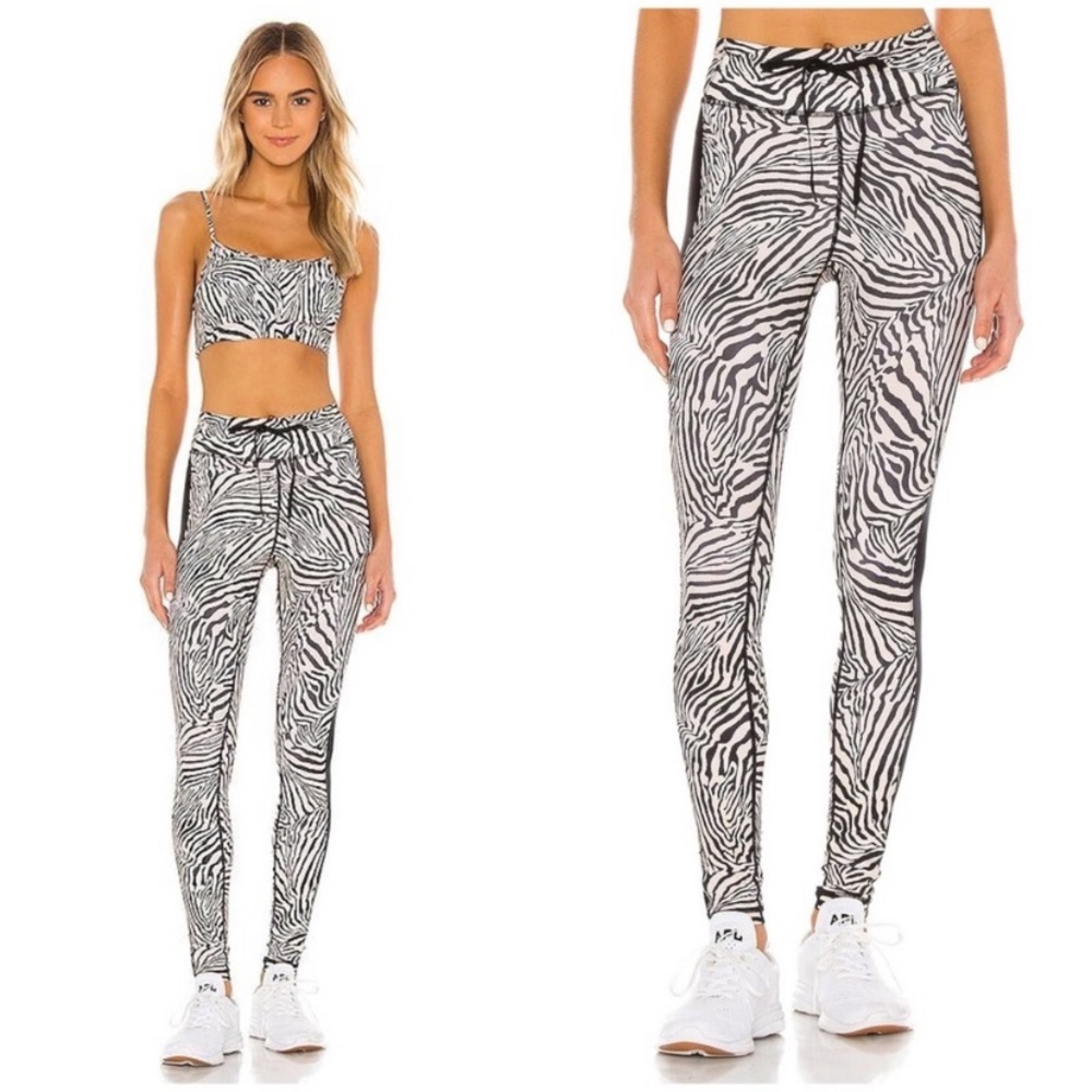 NWOT The Upside Zebra Leggings Small